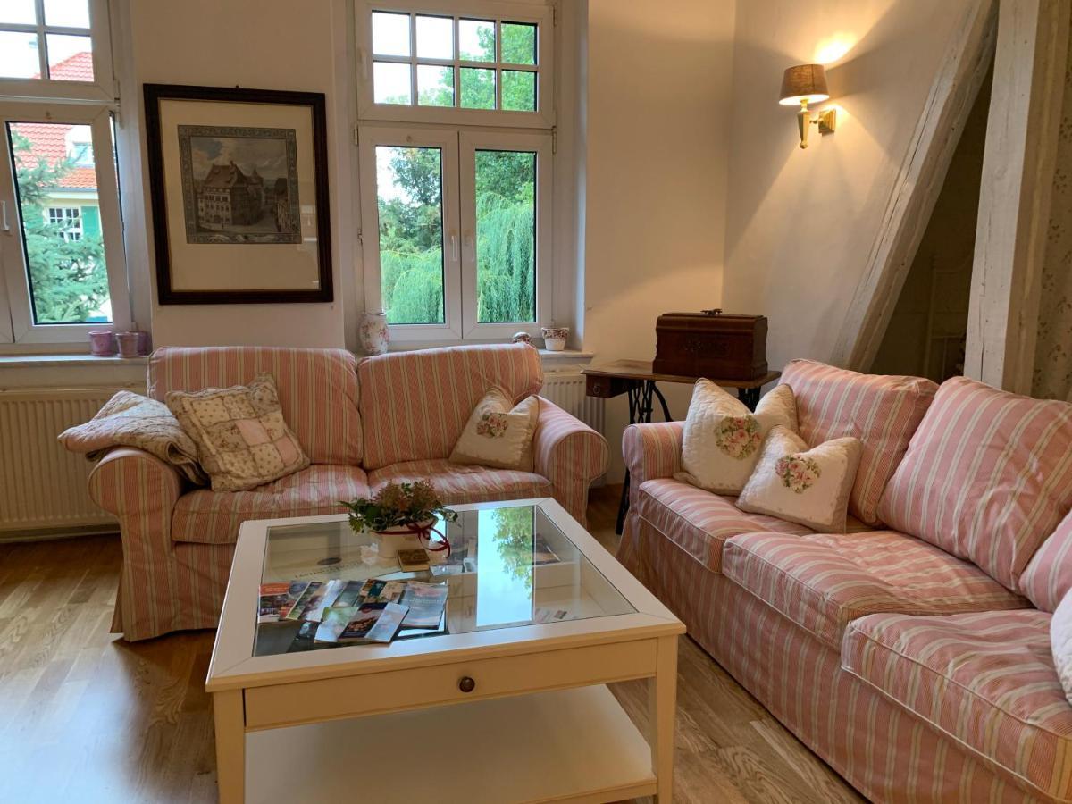100 Qm Ferienwohnung Am Heiligen Brunnen Quedlinburg Dış mekan fotoğraf
