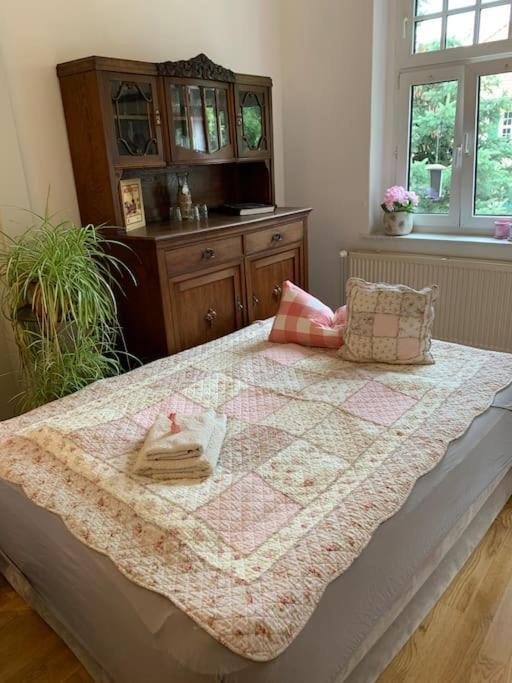 100 Qm Ferienwohnung Am Heiligen Brunnen Quedlinburg Dış mekan fotoğraf