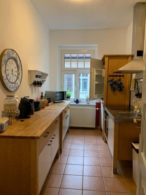 100 Qm Ferienwohnung Am Heiligen Brunnen Quedlinburg Dış mekan fotoğraf