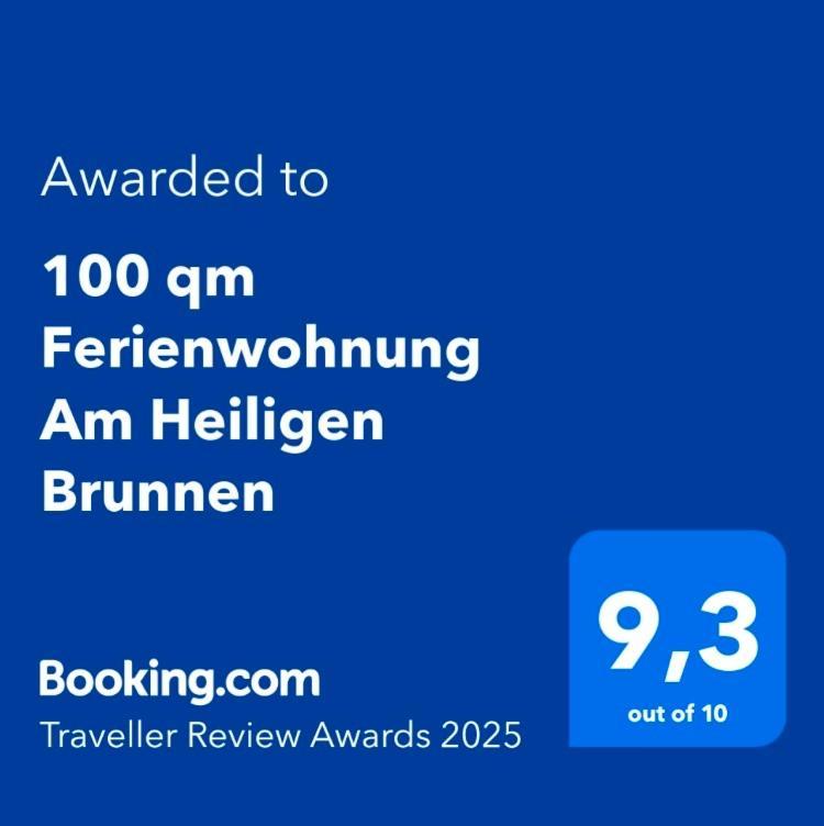 100 Qm Ferienwohnung Am Heiligen Brunnen Quedlinburg Dış mekan fotoğraf